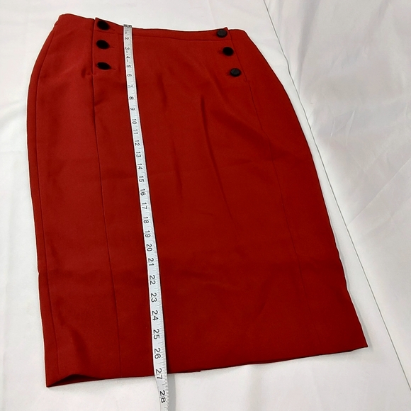 FRNCH  Side Button Pencil Skirt  - Picture 10 of 10